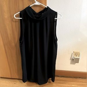 L Black Cowl Neck Blouse